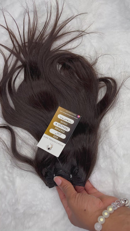 Indian natural straight
